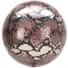 Фольгированный шар с гелием сфера 3D "Змея".
