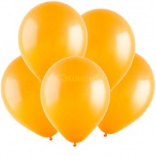 10 шариков с обработкой "оранжевые"